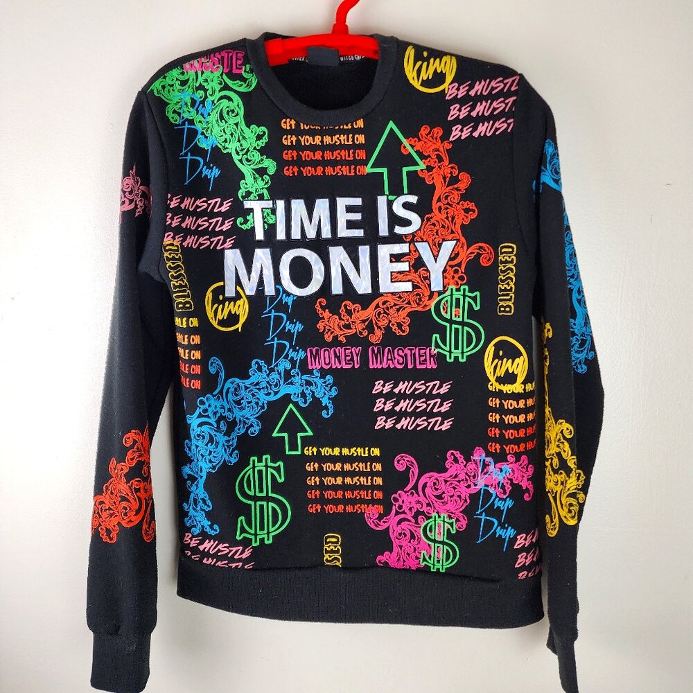 Switch Limited Edition Time Is Money Sweatshirt Size M